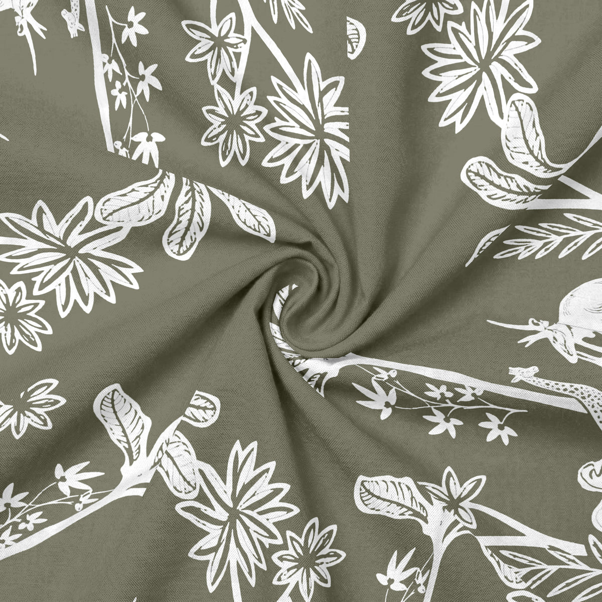 Pista Jungle Print Ethnic Shirt